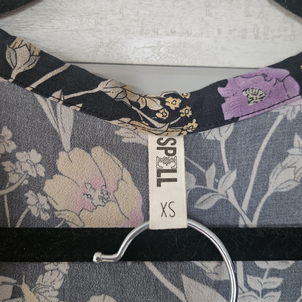 💫Reserved 💫 Spell Sayulita Blouse In Nightshade - Picture 5 of 9